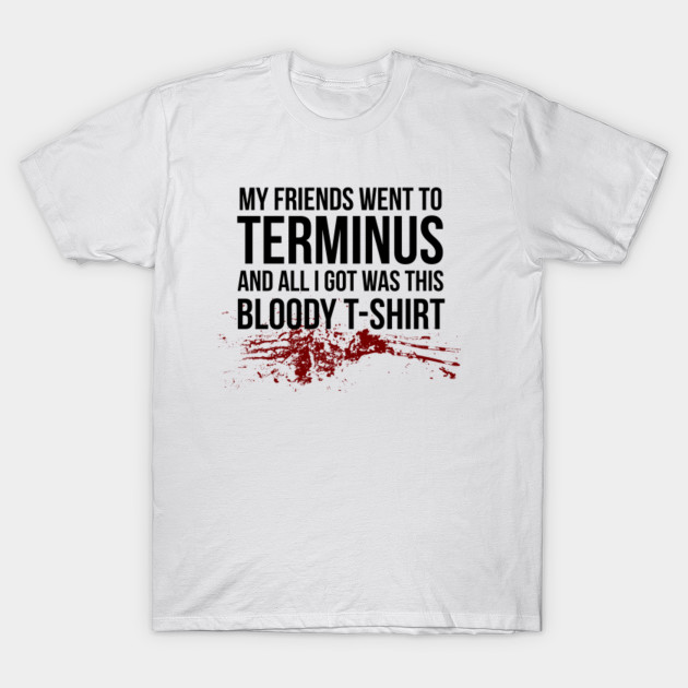 terminus walking dead t shirt